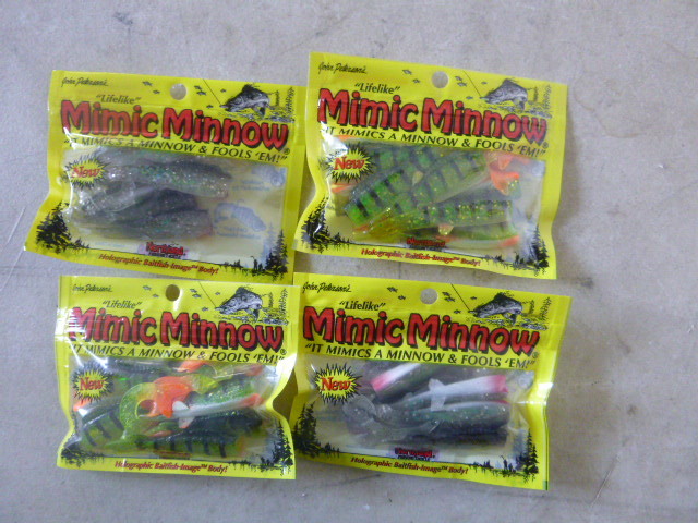 4 Packs of Northland Mimic Minnows