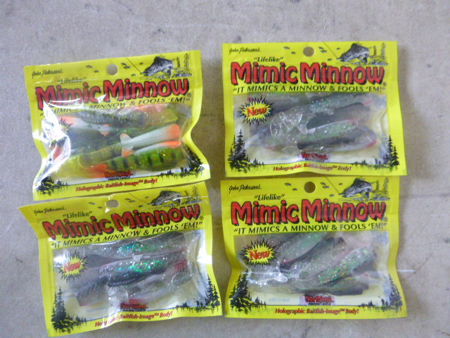 4 Packs of Northland Mimic Minnows
