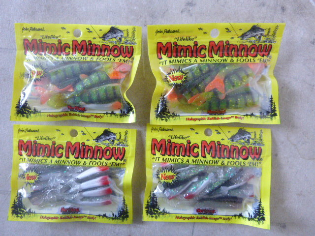 4 Packs of Northland Mimic Minnows