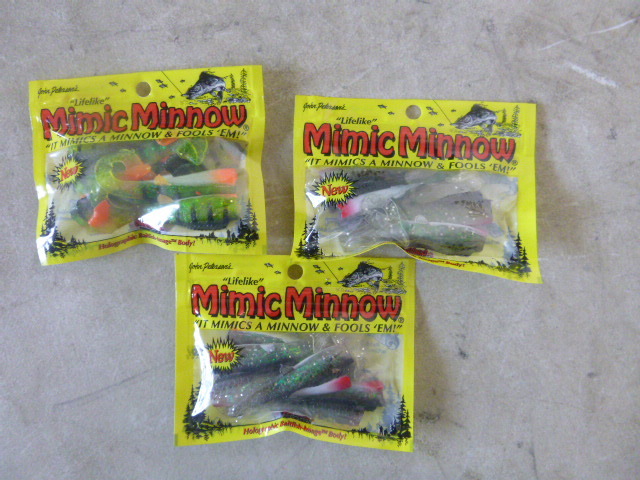 3 Packs of Northland Mimic Minnows