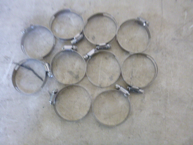 10 Hose Clamps