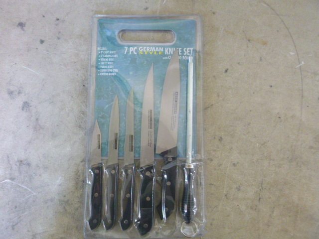 7 Piece German Style Knife Set
