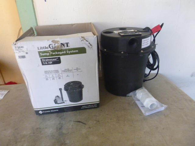 Little Giant Sump Pump Packaged System