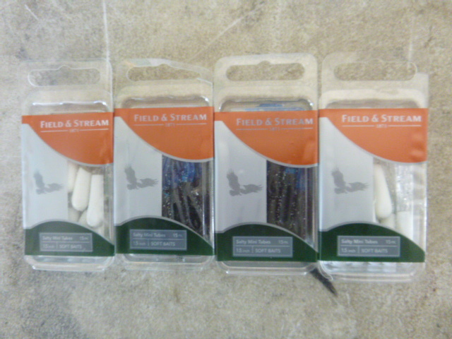 4 Field & Stream Salty Mini Tubes