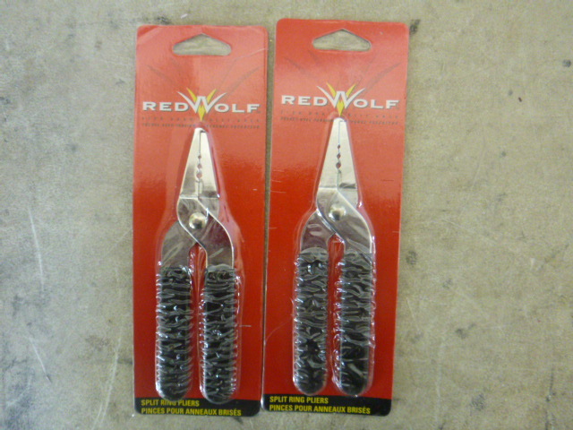 2 Red Wolf Split Ring Pliers