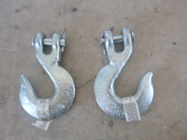 2 Clevis Slip Hooks