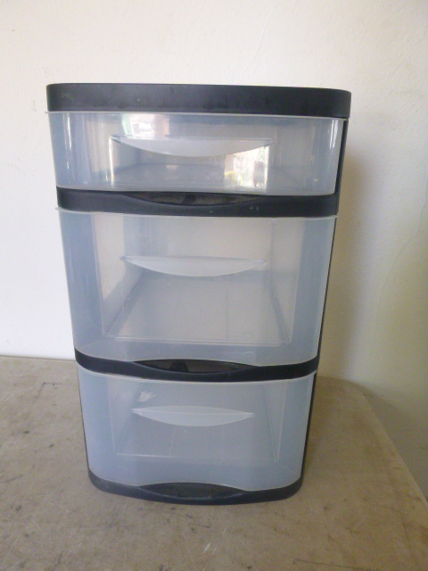 3 Drawer Storage Unit