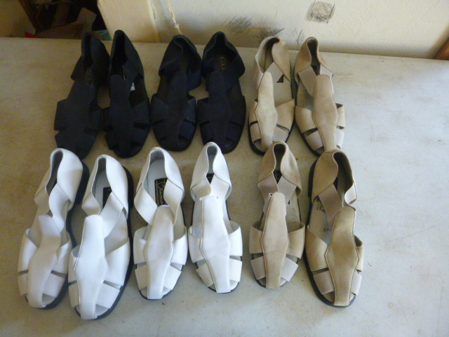 6 Pair of Ladies Sandals