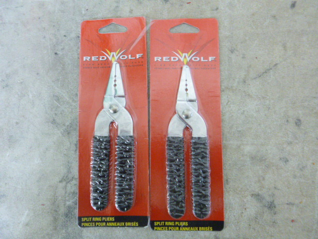 2 Red Wolf Split Ring Pliers