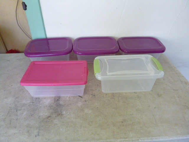 Miscellaneous Totes with Lids