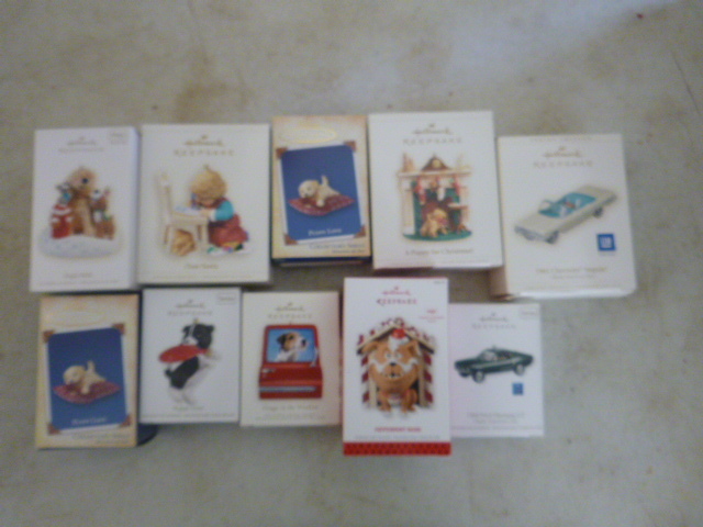 10 Hallmark Keepsake Ornaments