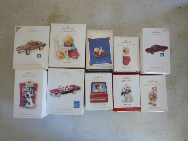 10 Hallmark Keepsake Ornaments
