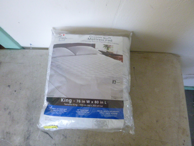 Mainstays King Size Mattress Pad