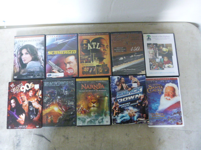 10 Miscellaneous DVD Movies