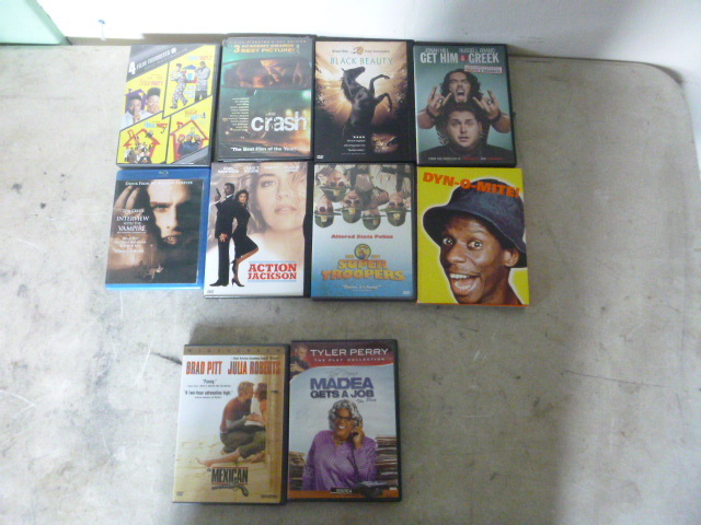 10 Miscellaneous DVD Movies
