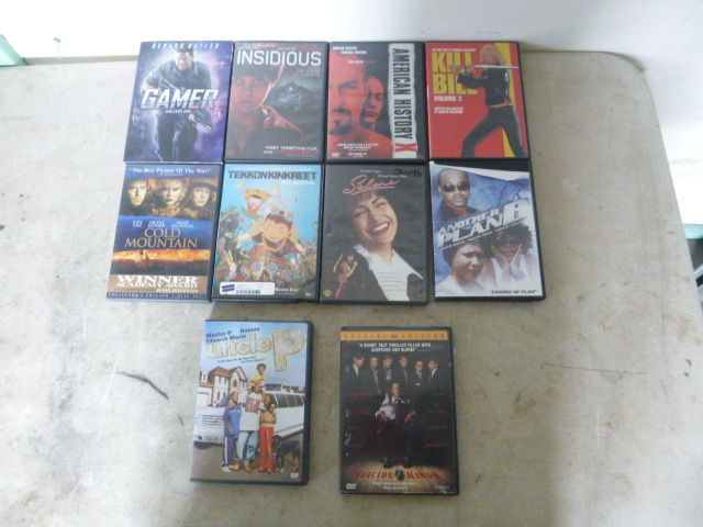 10 Miscellaneous DVD Movies