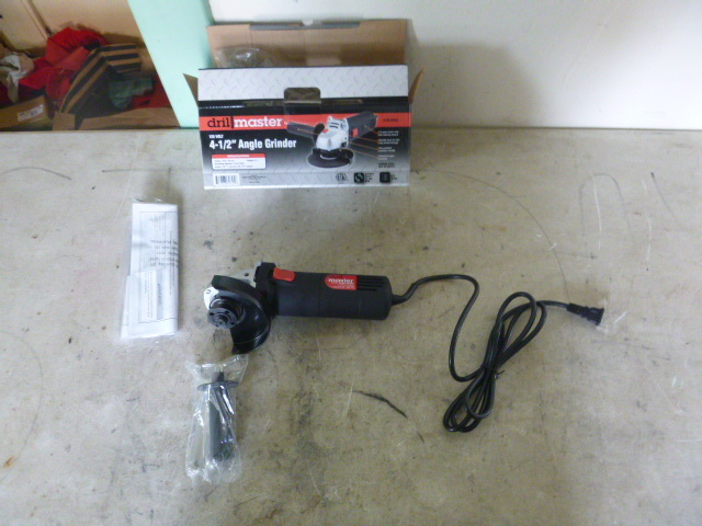 New Drill Master 4 12 Angle Grinder