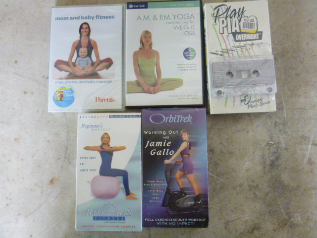 Miscellaneous DVDs and VHS Tapes