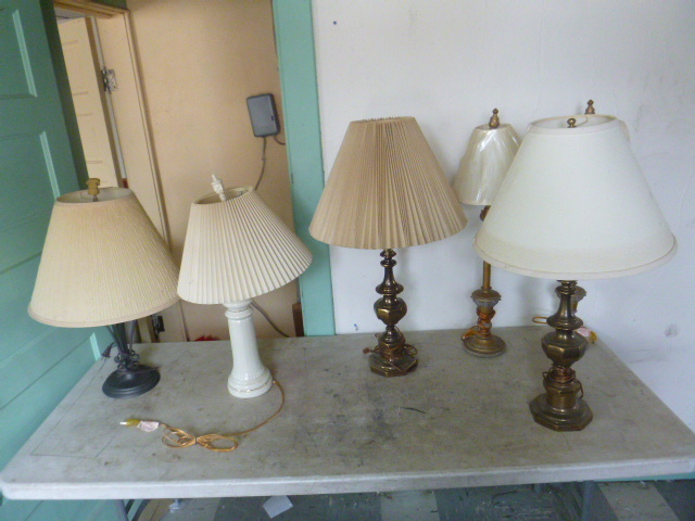 5 Table Lamps
