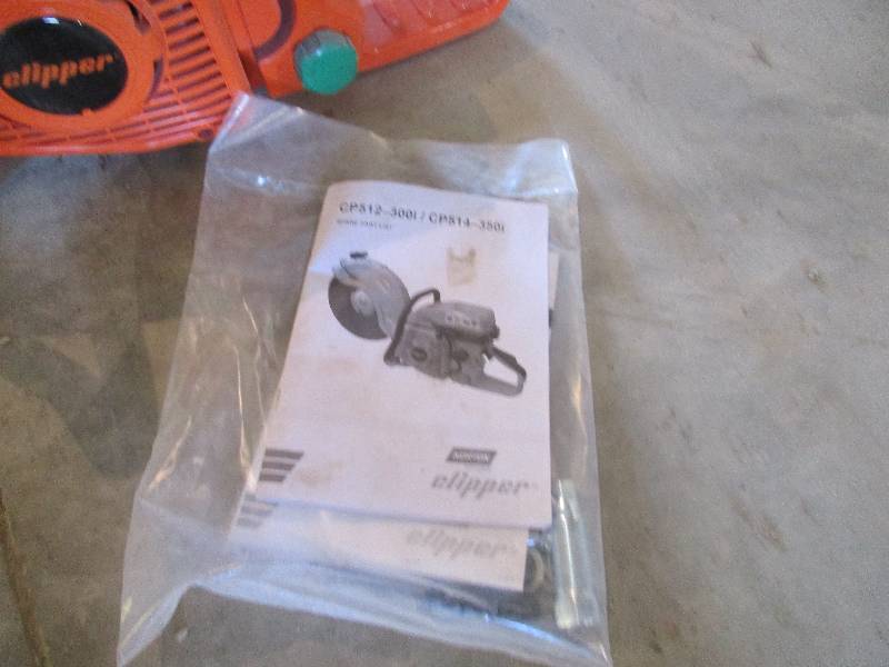 Clipper Concrete Saw