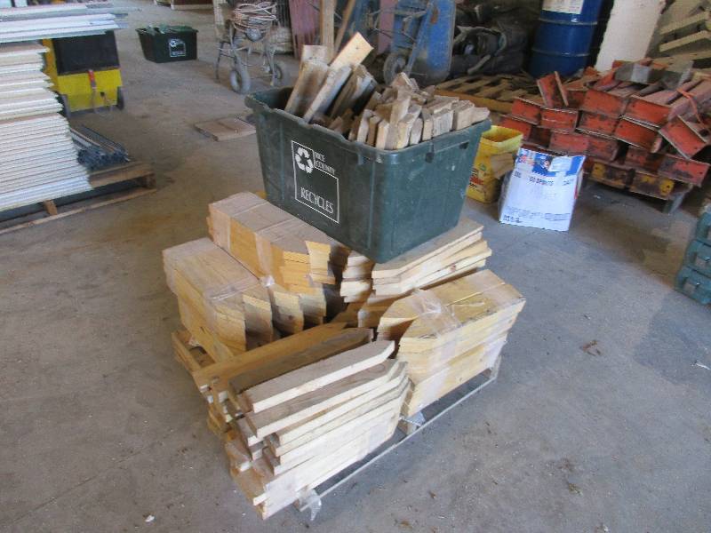Wood stakes