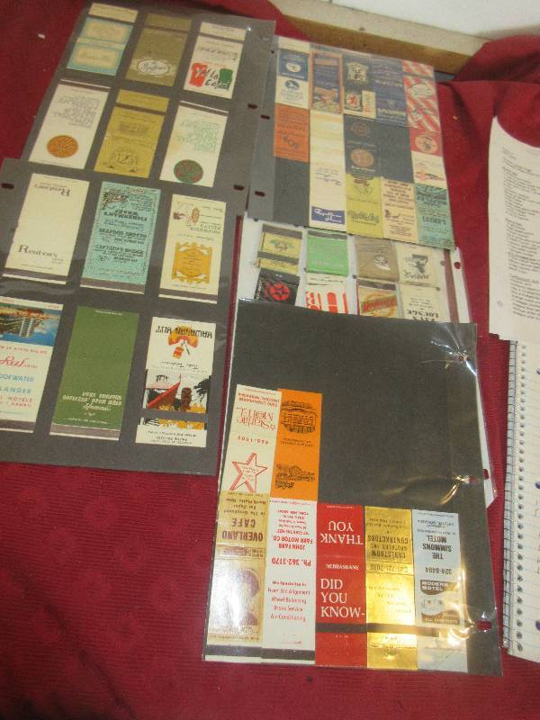 COLLECTIBLE MATCH BOOKS