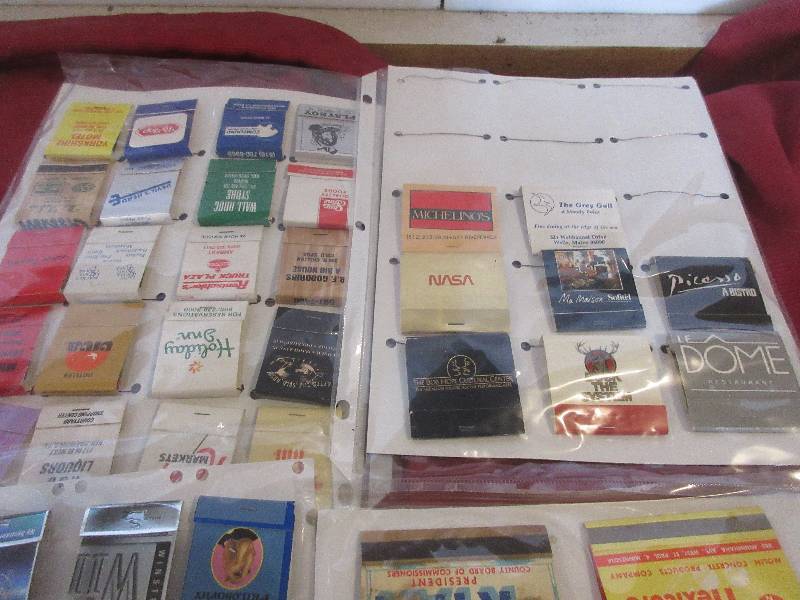5 PKS COLLECTIBLE MATCHBOOKS