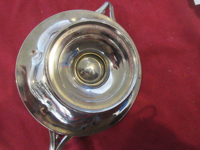 SILVER DISH STAMPED INTERNATIONAL 337