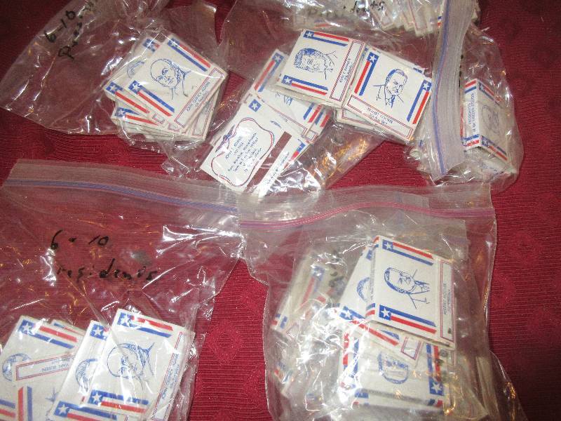 COLLECTIBLE PRESIDENT MATCHBOOKS