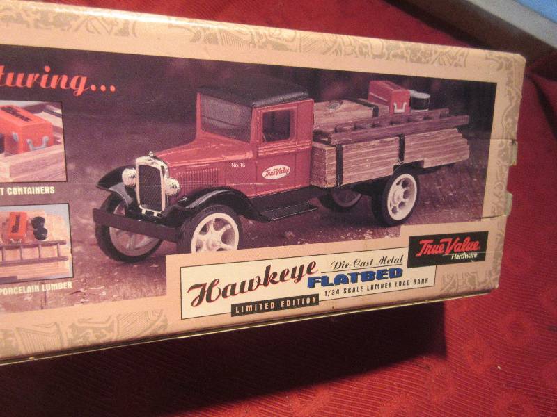 DIECAST METAL FLATBED BANK
