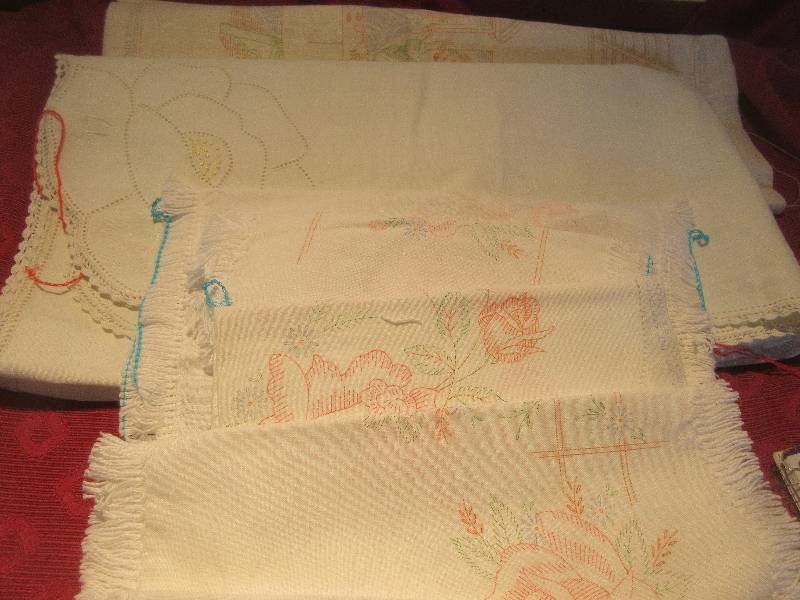 EMBROIDERING CLOTH