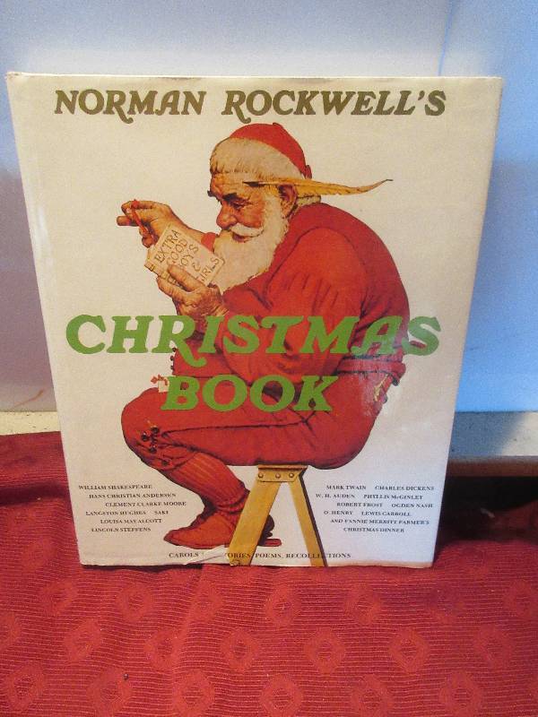 norman rockwell christmas book