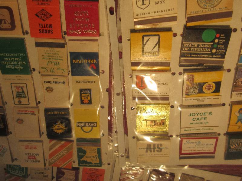 MATCH BOOKS FOR COLLECTING
