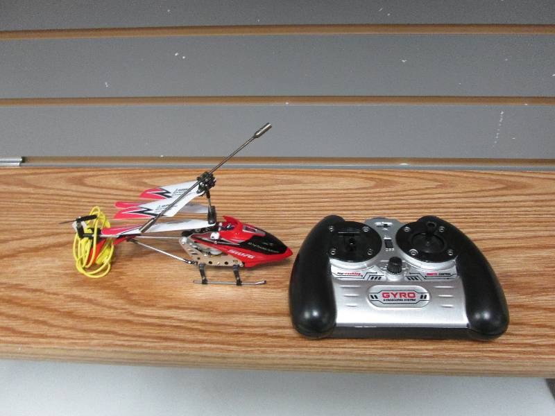 Remote controlled helicopter...