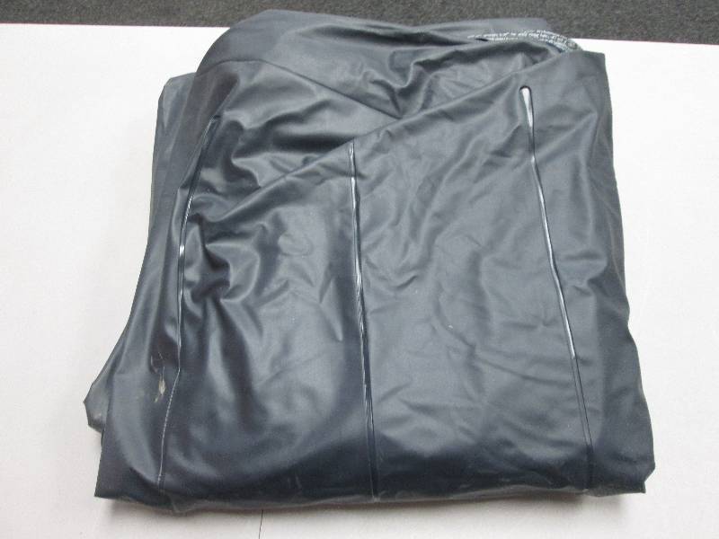 Vinyl air mattress with velour top...