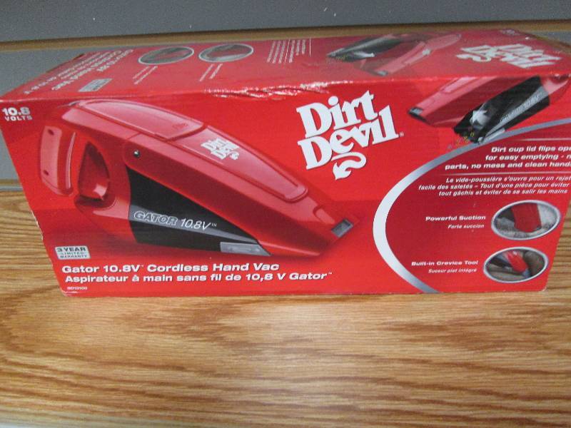 Dirt Devil Gator Cordless Hand Vac ...