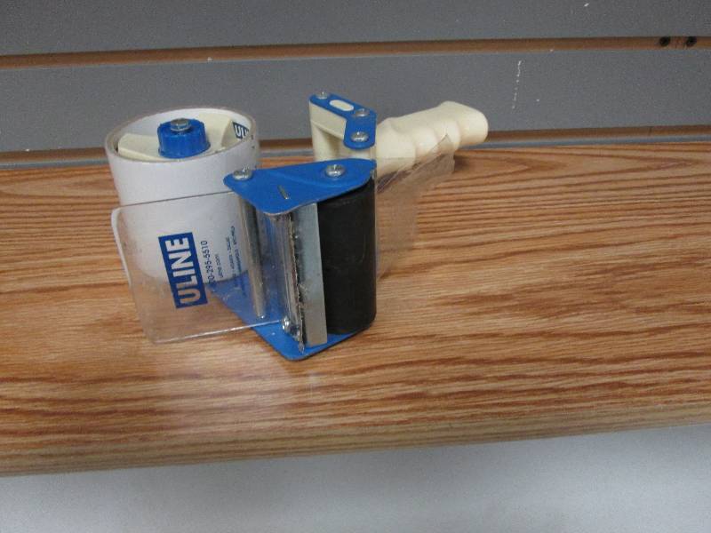 ULine packing tape dispenser...
