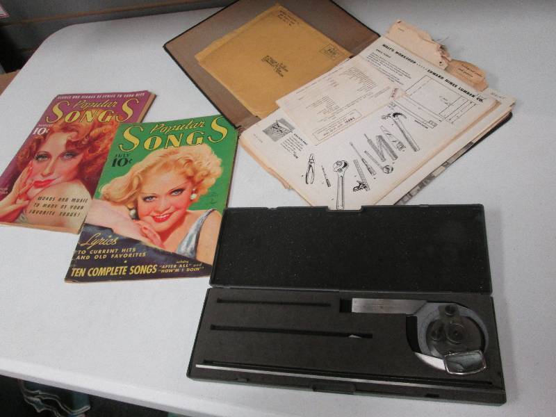 2 Vintage magazines, Walts worksho...