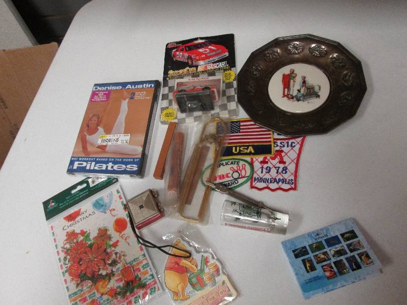 Mixed lot including Pilates DVD, co...