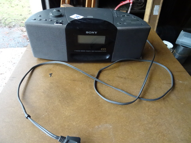lot 38 image: Sony Alarm ClockCD Player