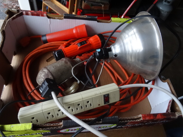 lot 47 image: Trouble Light, Flood Light, Flash Light,
