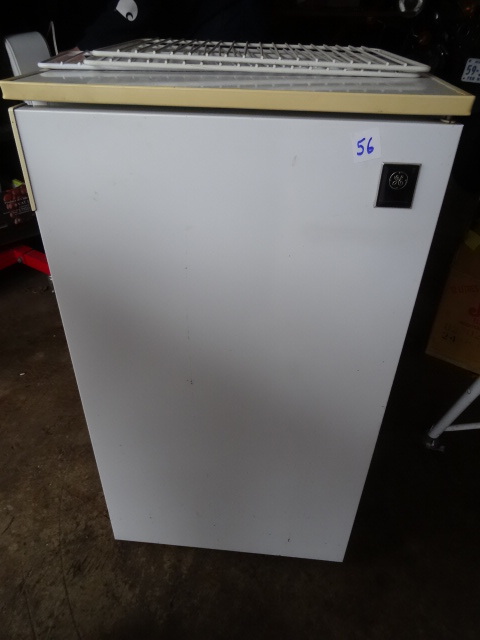 lot 56 image: GE Dorm Fridge White