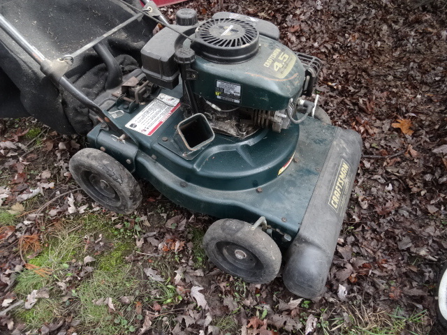 Craftsman 4.5 hp yard deals vacuum chipper shredder blower