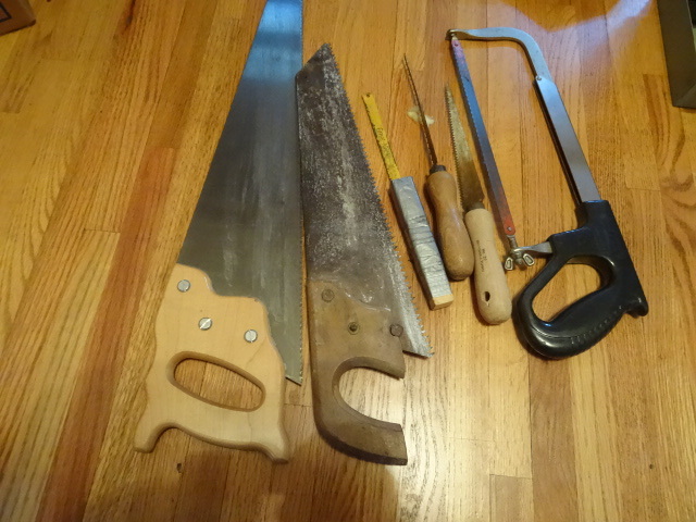 lot 124 image: Misc Saws