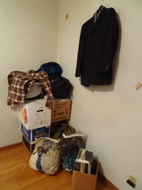 lot 140 image: Boxes of Misc Clothing, Duffle Bag
