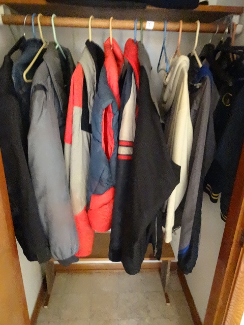 lot 151 image: Closet Misc Jackets, Coats and Blankets