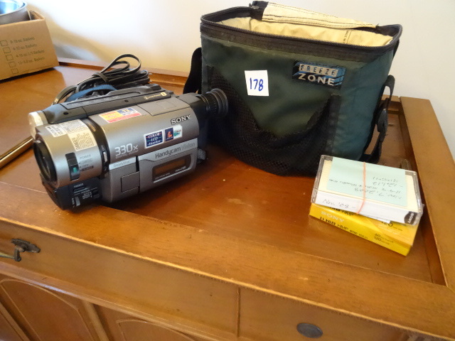 lot 178 image: Sony Handycam Recorder