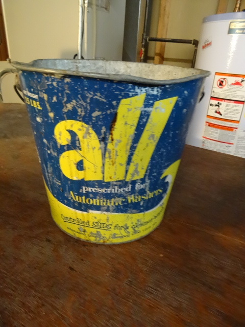 lot 204 image: Galvanized Vintage All. Laundry