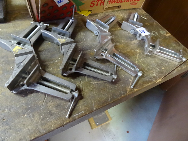 lot 235 image: Set of 4 Corner Clamps