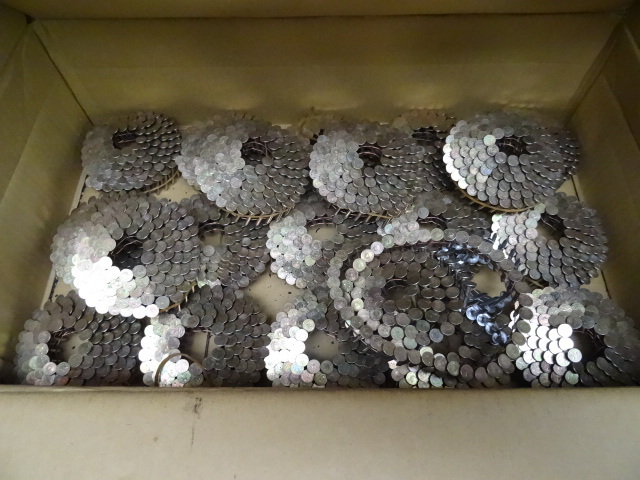 lot 243 image: 1 Coiled Roofing Nails. 14 Box Left